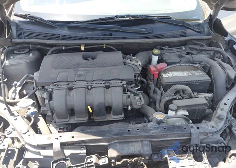 2016 Nissan Sentra S из США, поврежденный, VIN 3N1AB7AP9GY284296